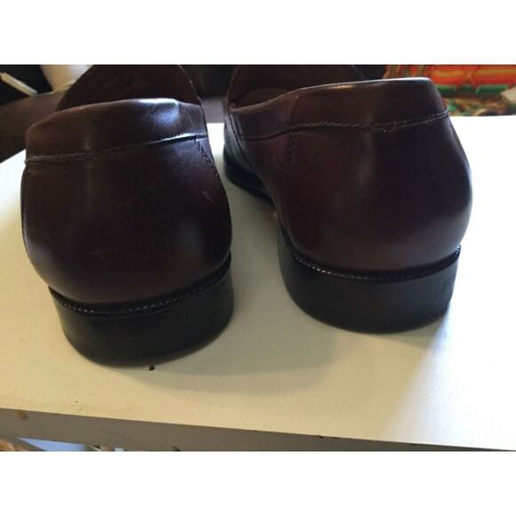 FLORSHEIM  tassel leather slip on loafers 9.5EEE - Picture 3 of 4